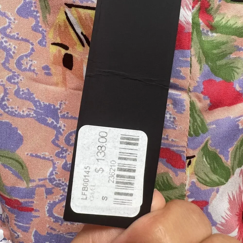 LF The Brand‎ Floral Tropical Shorts Pink Green